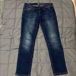 Gap Skinny Roll-Up Jeans